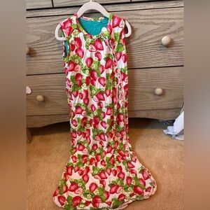 Posh Peanut Strawberry Print Sleep Sack